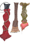 Vitelli leg cover FW22_LFT_002 dark red